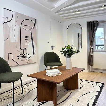 Chic Flat With Elevator 4 Guests Bourse De