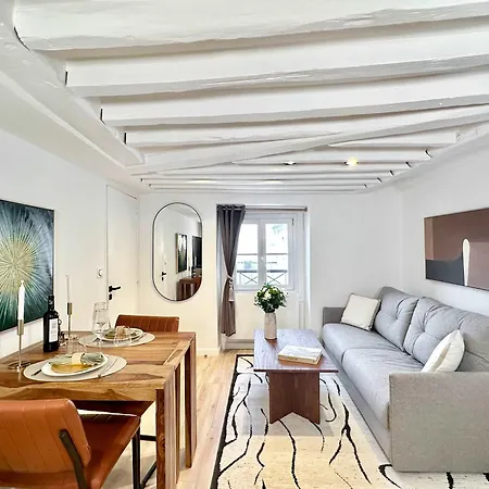 Chic Flat With Elevator 4 Guests Bourse De